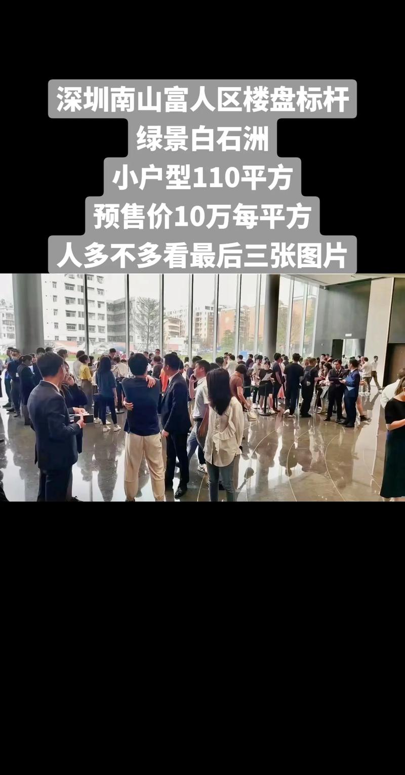 富人区楼盘标杆小户型110平方人多不多看最后三张图片unic绿景白石洲