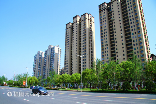城市小区楼盘